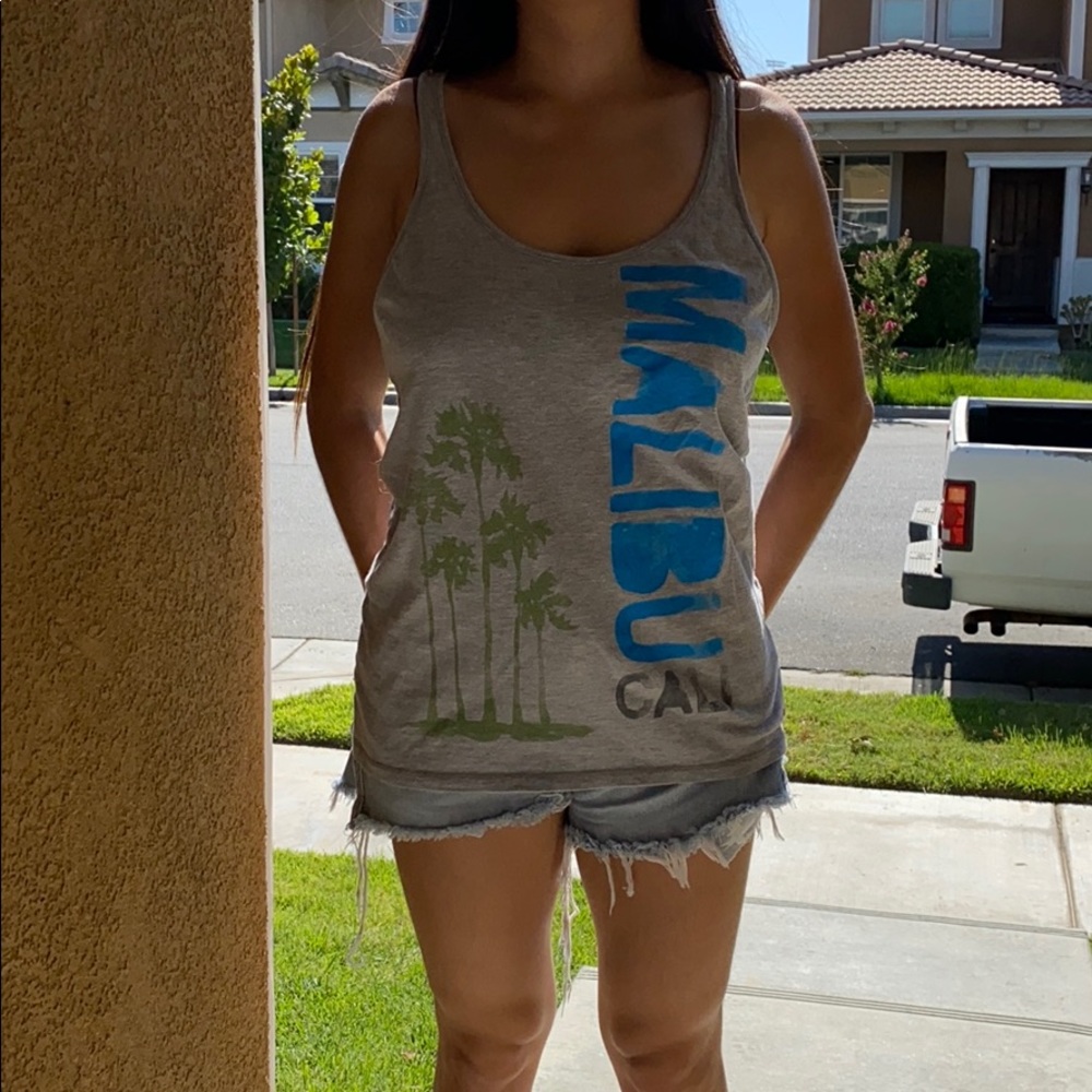 Grey Hollister Tank Top